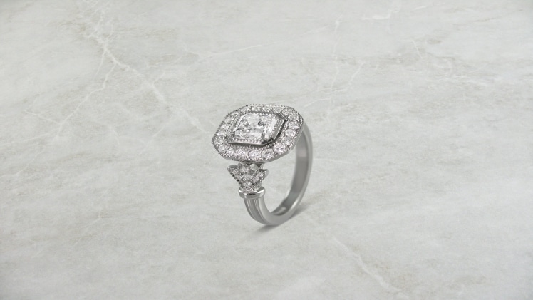 Halo Engagement Rings