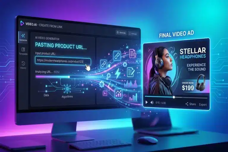 Link Into a Video Ad