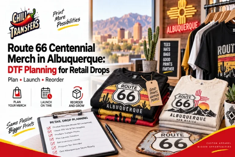 Route 66 Centennial Merch in Albuquerque: Dtf Planning Dtf Planning